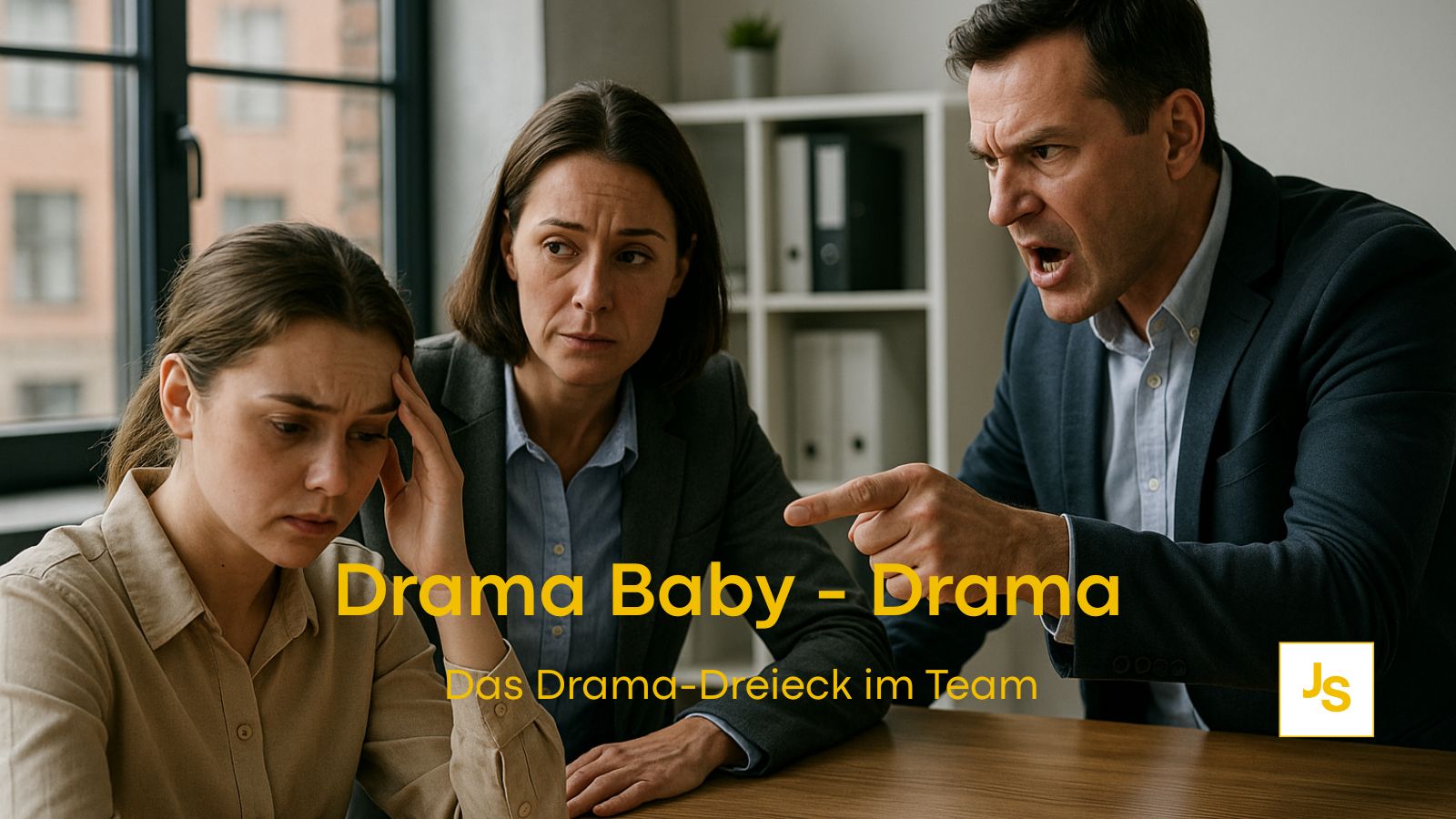Drama Dreieck - Verhalten und Rollen in der Kommunikation